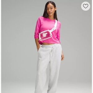 Lululemon clear belt bag